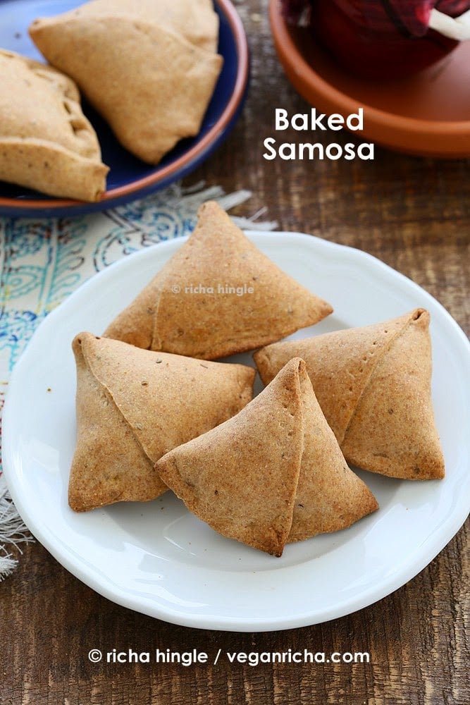 Baked Moong Dal Samosas | Vegan Richa