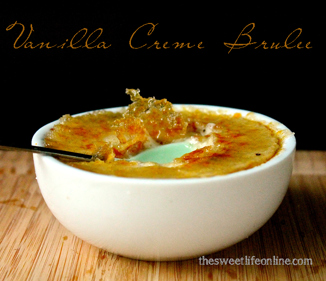 Vegan Classic French Creme Brรปlรฉe