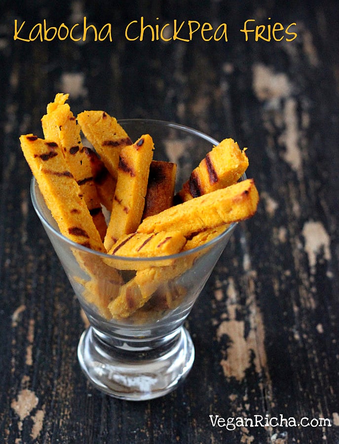Chickpea Kabocha Fries | Vegan Richa
