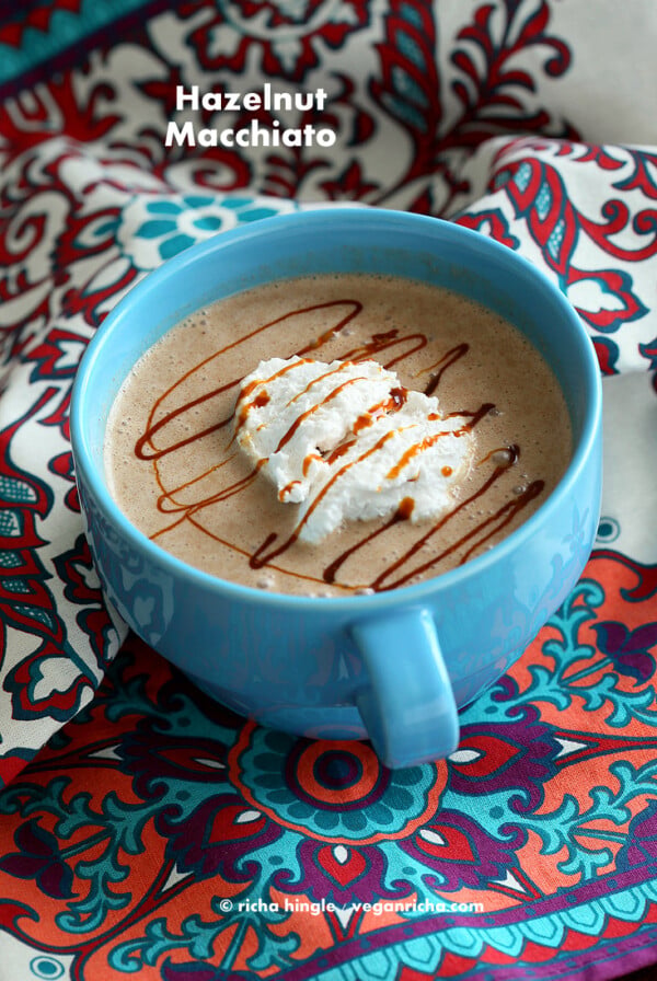 Hazelnut Macchiato #glutenfree #veganricha #vegan