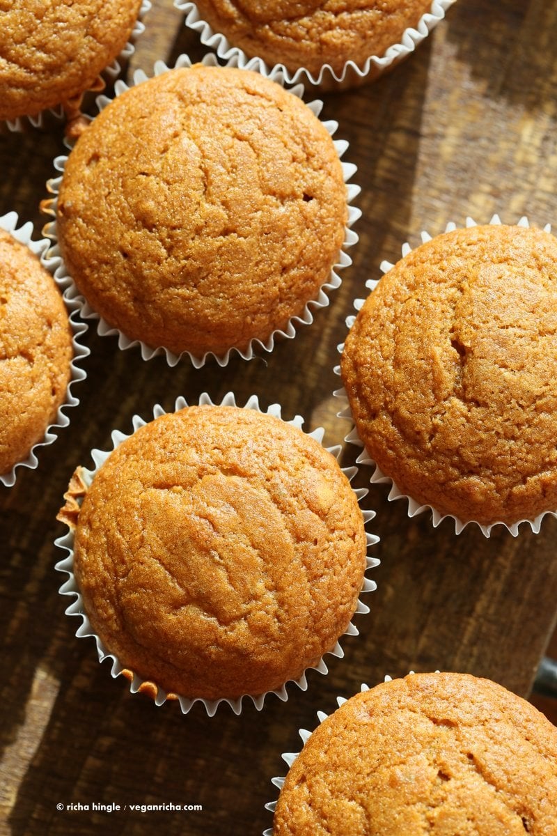 One Bowl Vegan Mango Cupcakes. Easy Mango Cupcake or Cake Recipe. Whisk up the dry ingredients. Add in mango puree and bake. Easy tropical cupcakes. Frost with frosting of choice. Vegan Recipe | VeganRicha.com