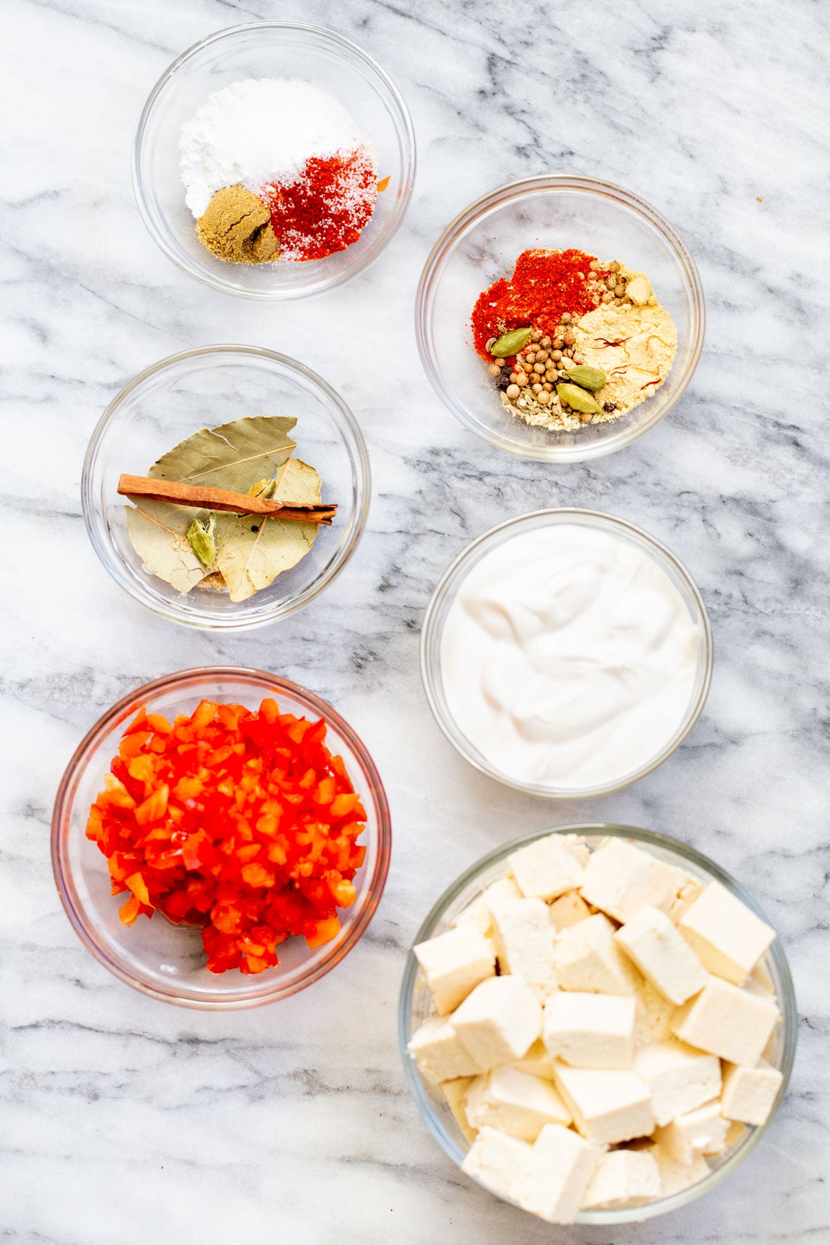 ingredients needed for making vegan rogan josh